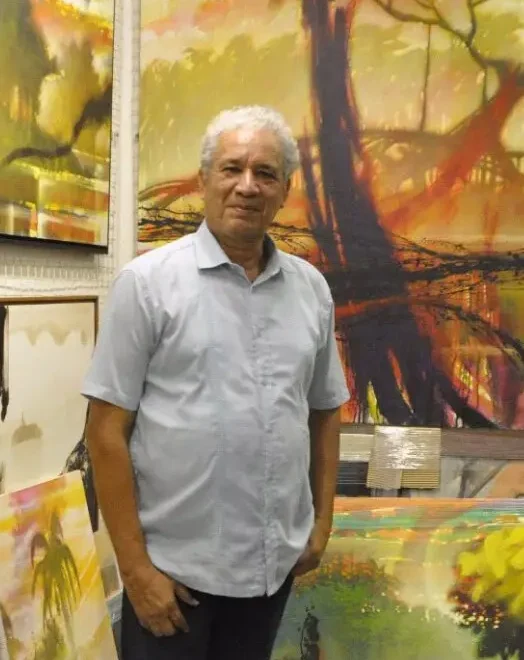 Ángel Almendrales, el alma del Caribe en su pintura