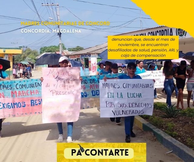 La protesta pacífica estuvo dirigida a la CORPORACIÓN INTERNACIONAL PARA EL DESARROLLO DE LA COSTA ATLÁNTICA – Corporación Coincca, domiciliada en Santa Marta y representada legalmente por Jhon Jairo Morrón Hernández.